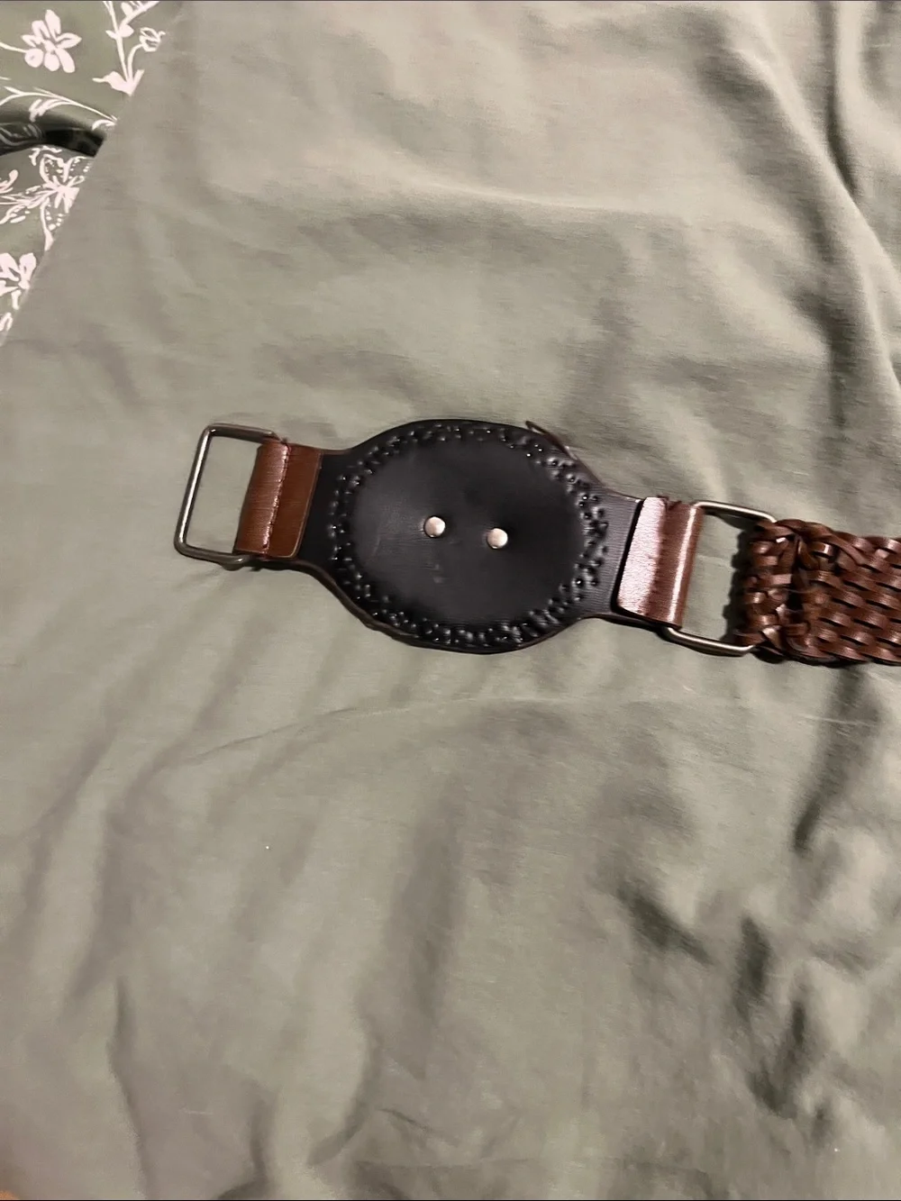 N/A brown leather